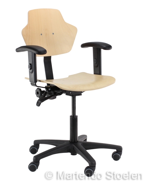 Werkstoel Score Spirit 1500 beuken, betaalbare kwaliteit