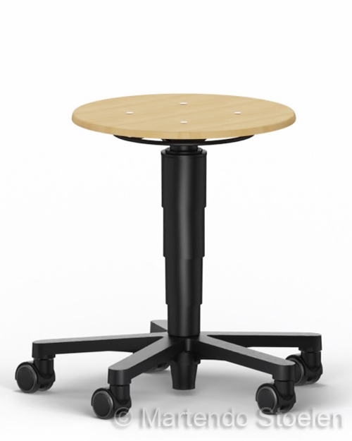 Bimos Allround Kruk 2 beuken met wielen