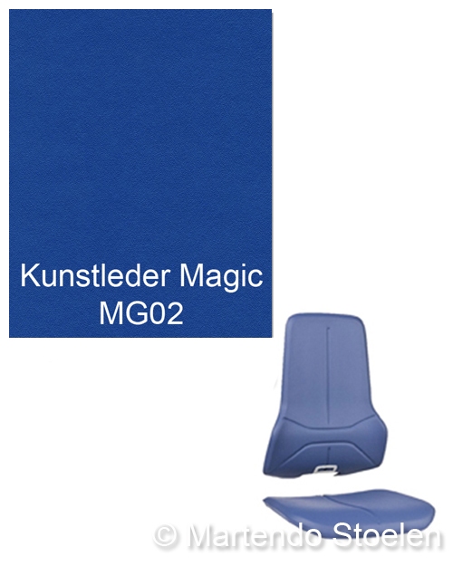 Bimos Neon Kussenset Kunstleder Magic Blauw