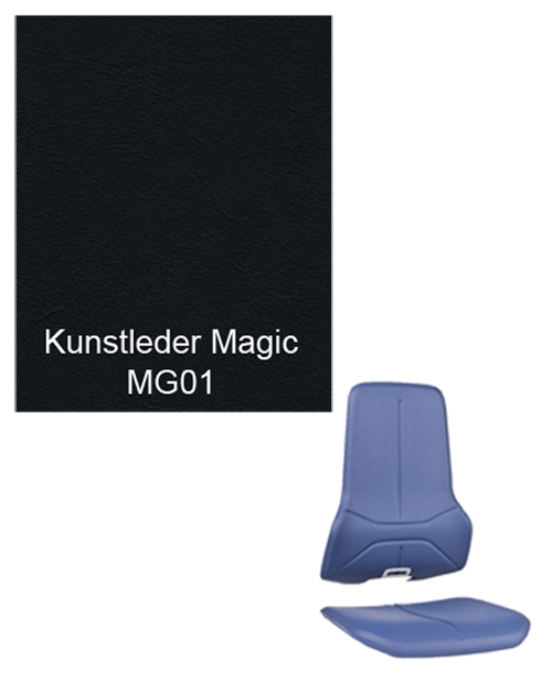 Bimos Neon Kussenset Kunstleder Magic ESD Zwart