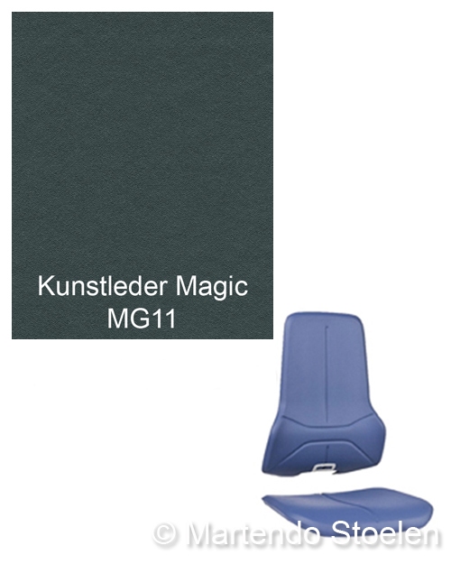 Bimos Neon Kussenset Kunstleder Magic Grijs