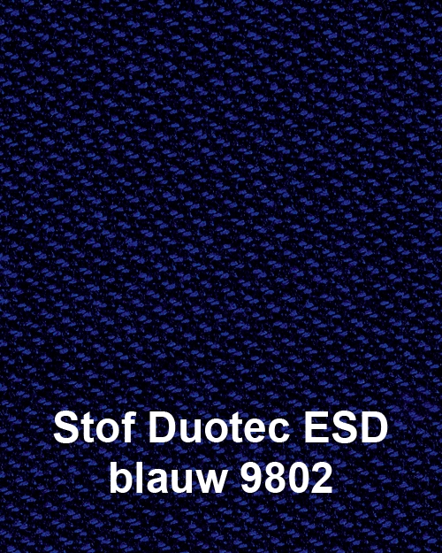 Bimos Neon Kussenset Stof Duotec ESD Blauw