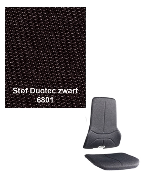 Bimos Neon Kussenset Stof Duotec ESD Zwart