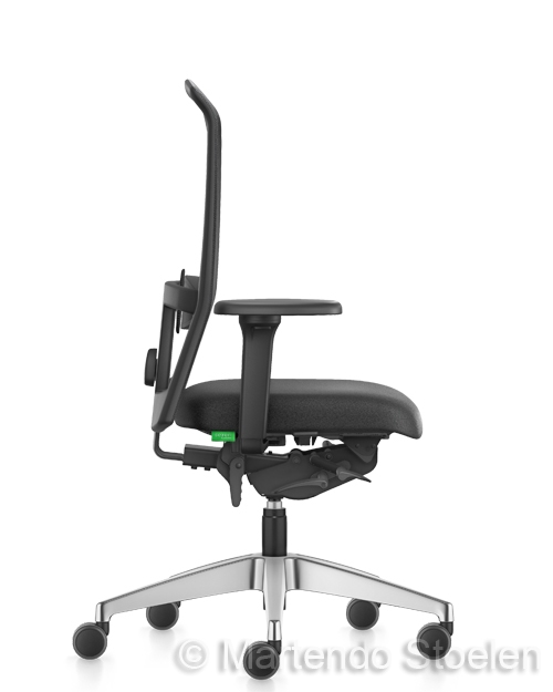 Bureaustoel Se7en Premium Celeste