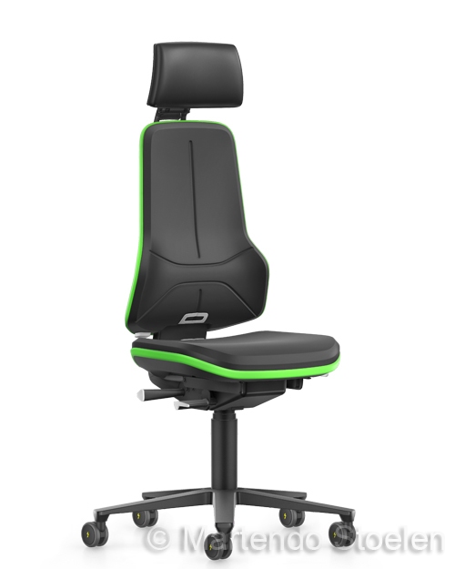 Werkplaatsstoel Bimos ESD Neon XXL