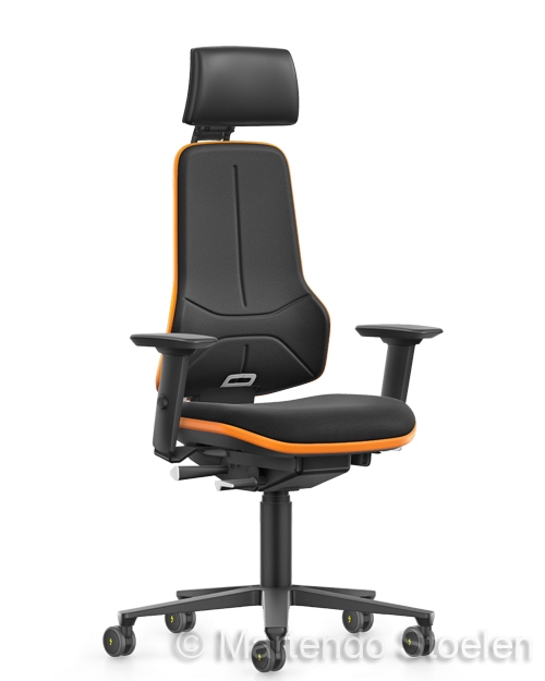 Werkplaatsstoel Bimos ESD Neon XXL