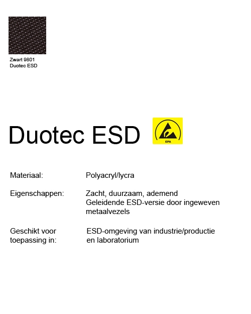 Werkplaatsstoel Bimos ESD Neon XXL