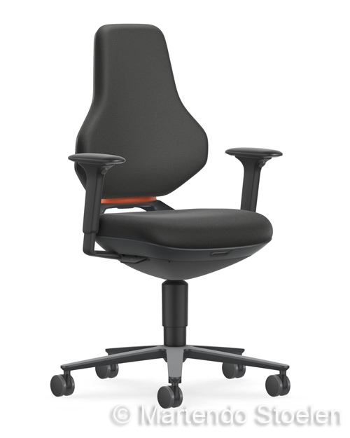 Werkplaatsstoel Bimos Texon 2 met wielen