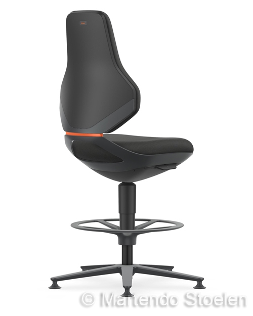 Werkplaatsstoel Bimos Texon 3 met glijders