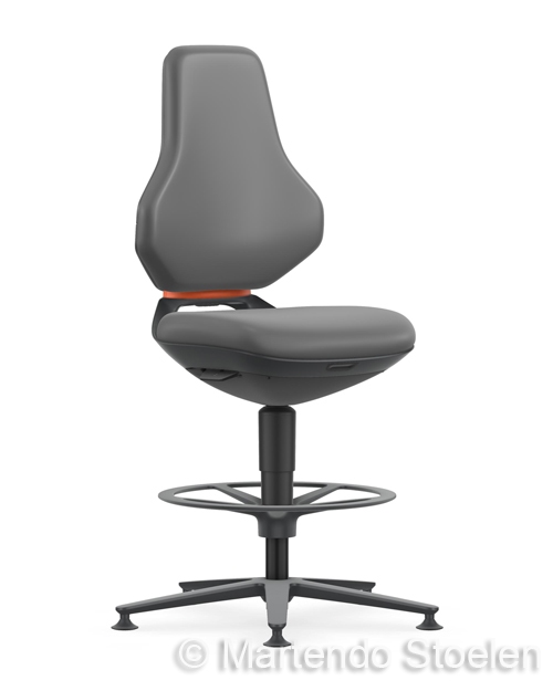 Werkplaatsstoel Bimos Texon 3 met glijders