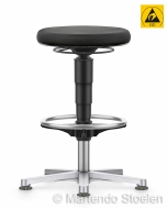 Bimos ESD Kruk 3 met glijders en voetenring