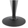 Hoog: zithoogte 63-88cm, werkbladhoogte 90-115cm